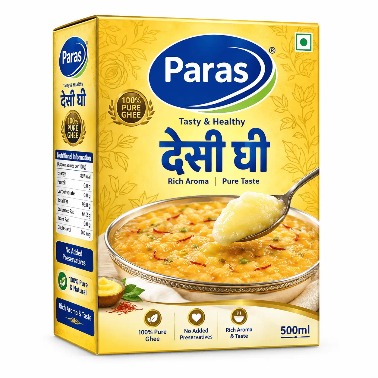 PARAS DESI GHEE 900ML